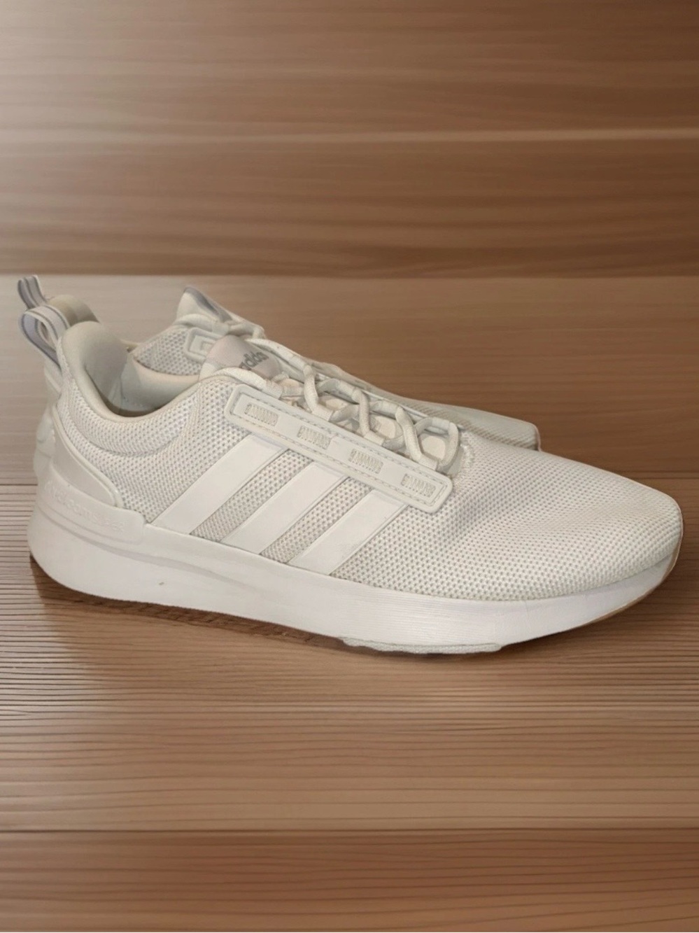 Mens Adidas RACER TR21 'WHITE GUM' (M9.5)